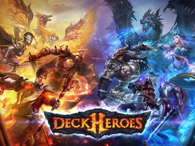 Deck Heroes: Legacy (Дек Герои)  [МОД Меню] Screenshot 1