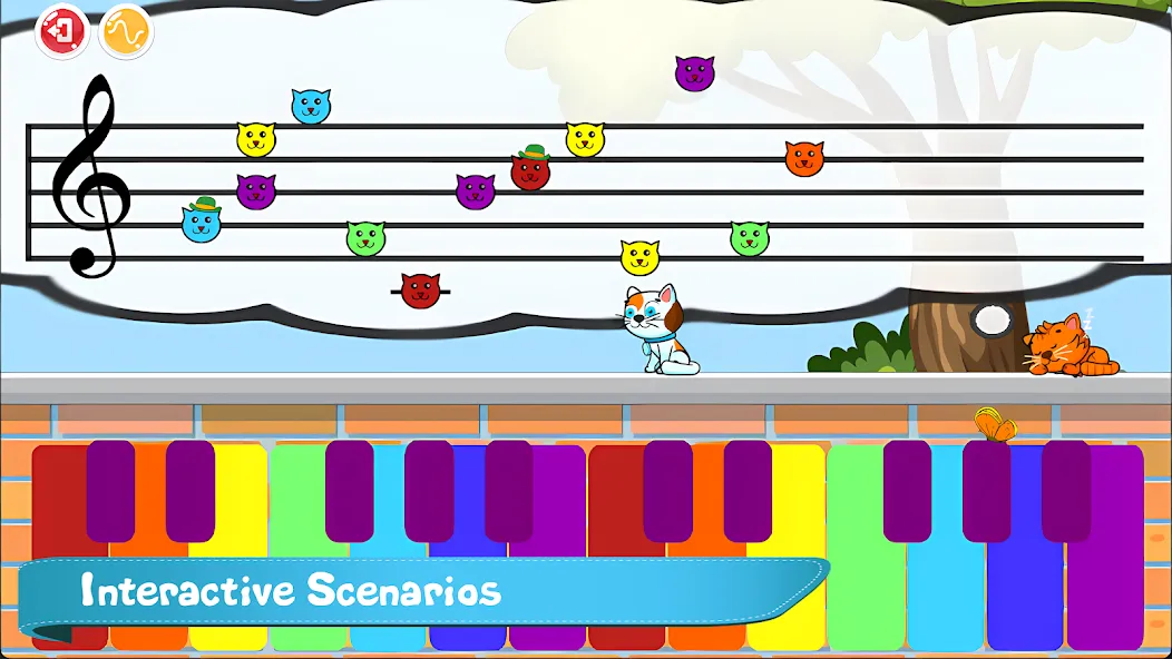 Cat Piano Meow - Sounds & Game  [МОД Unlimited Money] Screenshot 4