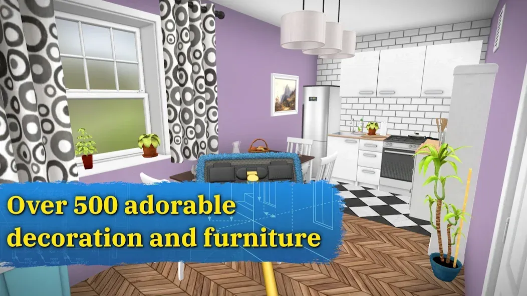 House Flipper: Home Design (Хаус Флиппер)  [МОД Меню] Screenshot 2