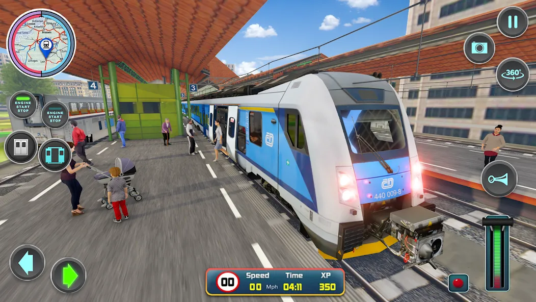 City Train Driver- Train Games  [МОД Меню] Screenshot 2