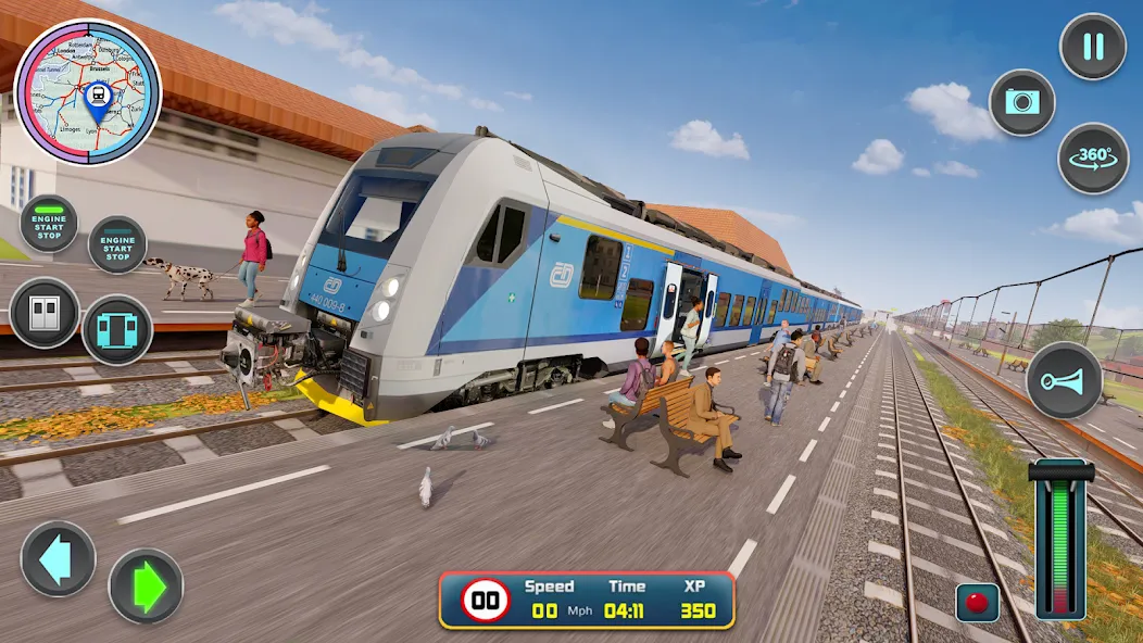 City Train Driver- Train Games  [МОД Меню] Screenshot 5