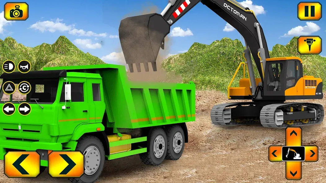 Sand Excavator Simulator Games  [МОД Mega Pack] Screenshot 1