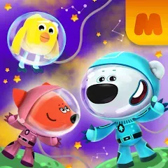 Взлом Be-be-bears in space  [МОД Unlimited Money] - полная версия apk на Андроид