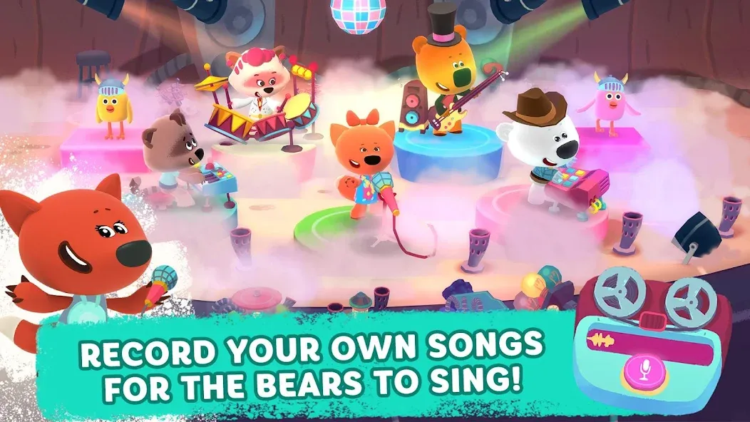 Rhythm and Bears  [МОД Меню] Screenshot 5