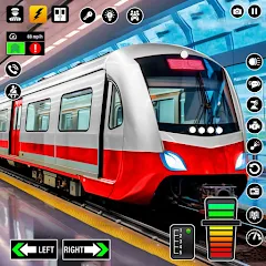 Взлом City Train Games Driver Sim 3D  [МОД Mega Pack] - последняя версия apk на Андроид