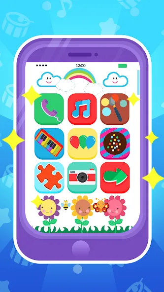 Baby Phone: Toddler Games (Беби Фон)  [МОД Menu] Screenshot 1