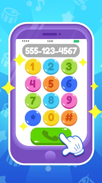 Baby Phone: Toddler Games (Беби Фон)  [МОД Menu] Screenshot 2