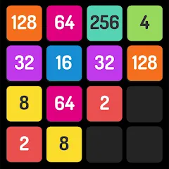 Взлом X2 Blocks - 2048 Number Game (Блоки)  [МОД Бесконечные деньги] - полная версия apk на Андроид