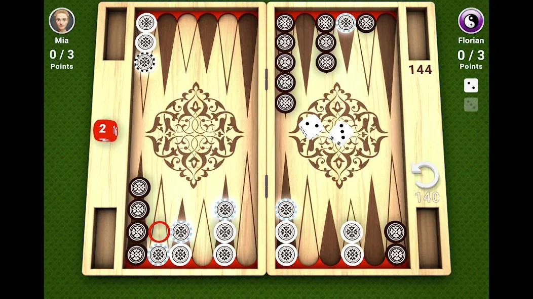 Backgammon -  Board Game  [МОД Unlimited Money] Screenshot 5