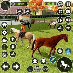 Взлом My Horse Herd Care Simulator (Мой симулятор ухода за стадом лошадей)  [МОД Много монет] - полная версия apk на Андроид