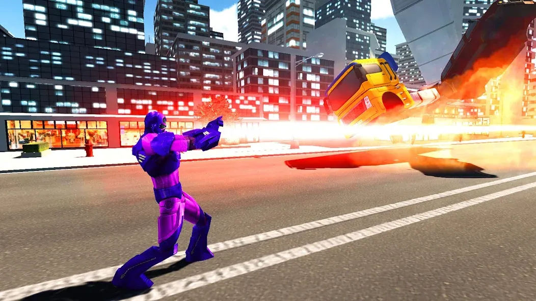 Super city hero:Iron Hero War (Супер сити герой)  [МОД Бесконечные деньги] Screenshot 2