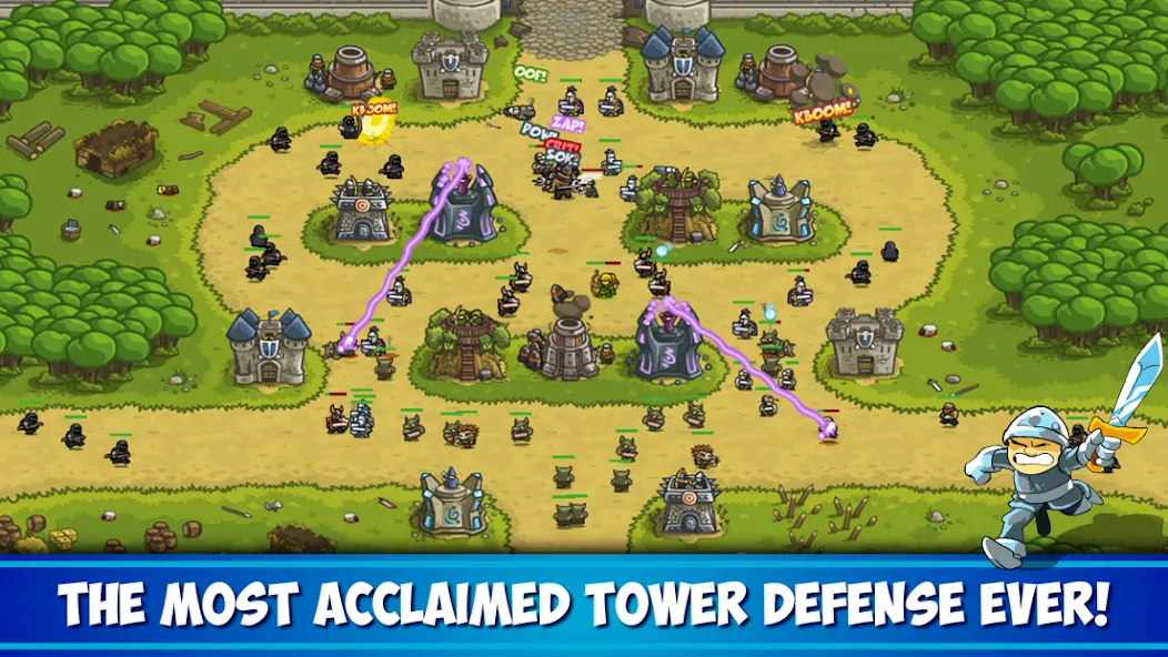 Kingdom Rush Tower Defense TD (Кингдом Раш)  [МОД Бесконечные деньги] Screenshot 1