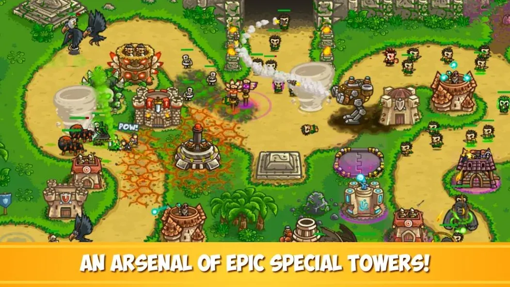 Kingdom Rush Frontiers TD (Кингдом Раш Фронтис ТД)  [МОД Много денег] Screenshot 4