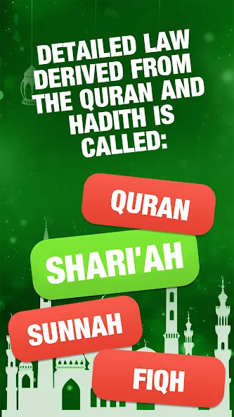 Islamic General Knowledge Quiz  [МОД Unlocked] Screenshot 5