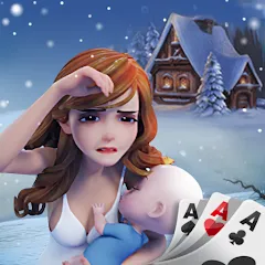 Скачать взлом Solitaire Home Design (Солитер Хоум Дизайн)  [МОД Mega Pack] - последняя версия apk на Андроид