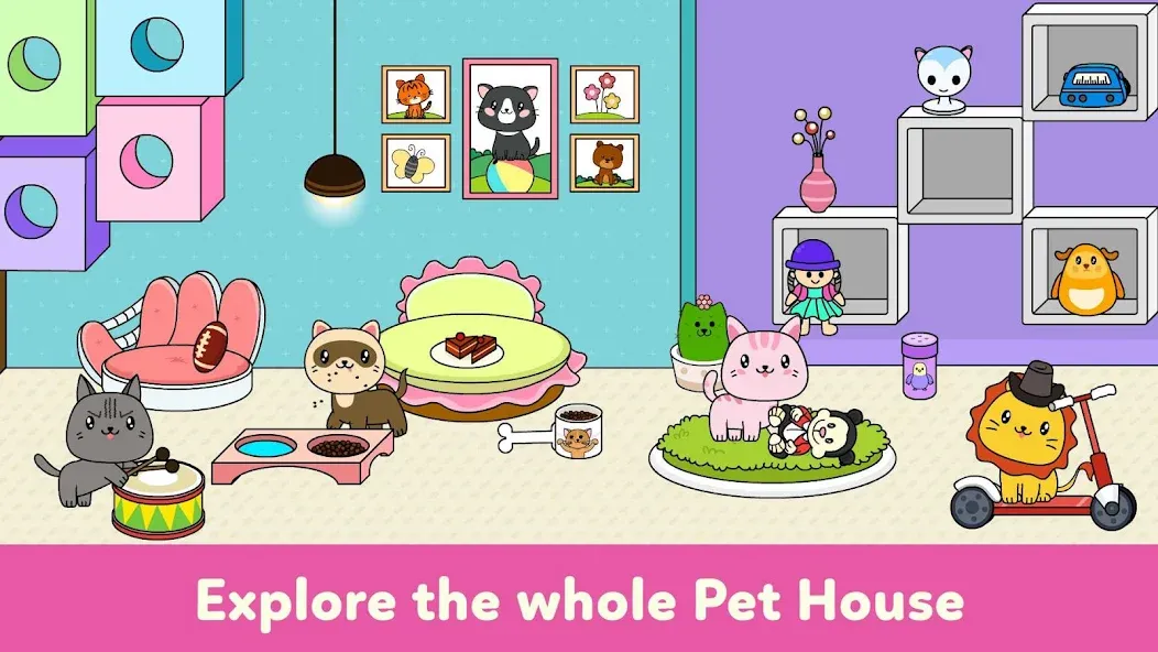 Tizi Town - My Pet Daycare  [МОД Меню] Screenshot 2