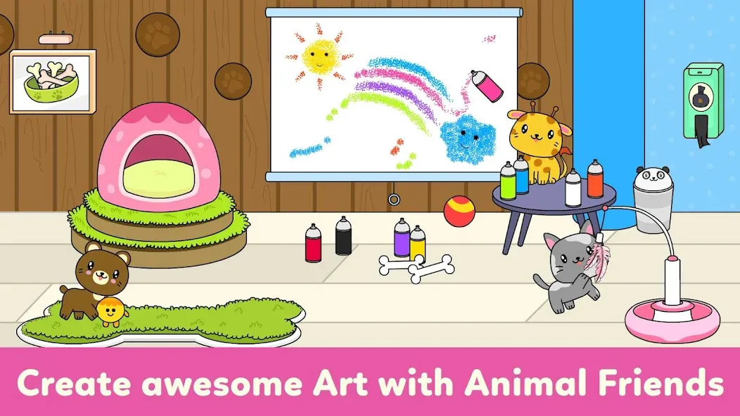 Tizi Town - My Pet Daycare  [МОД Меню] Screenshot 4