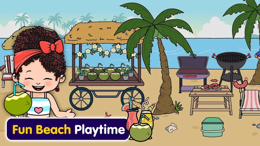 Tizi Town - My Hotel Games  [МОД Menu] Screenshot 5