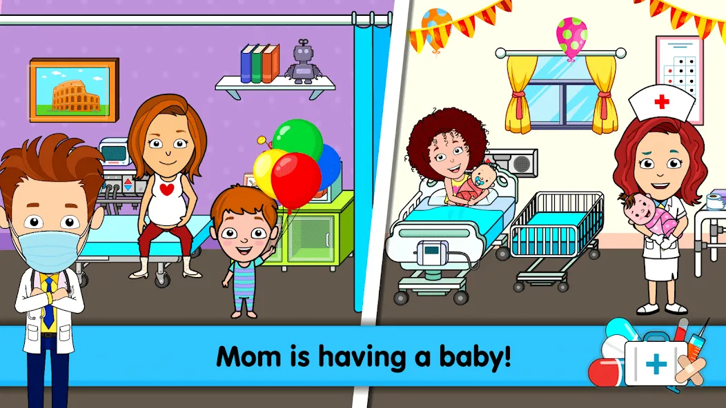 My Hospital Town Doctor Games  [МОД Unlimited Money] Screenshot 2