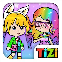 Скачать взлом Tizi Town: Doll Dress Up Games  [МОД Бесконечные монеты] - полная версия apk на Андроид