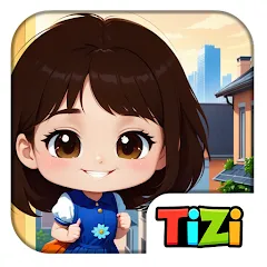 Скачать взломанную My Tizi City - Town Life Games  [МОД Меню] - стабильная версия apk на Андроид