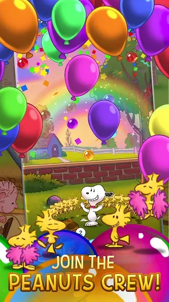 Bubble Shooter - Snoopy POP! (Бабл шутер)  [МОД Меню] Screenshot 5