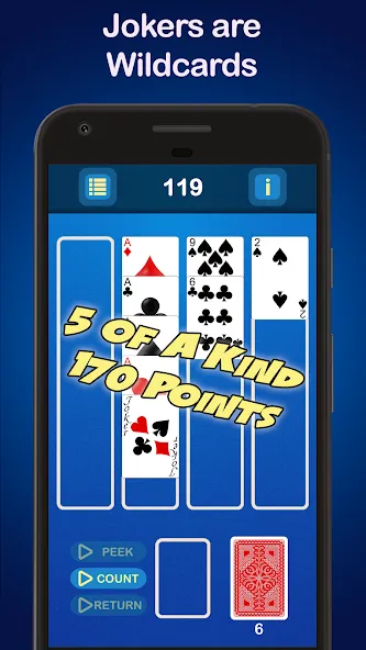 Puzzle Poker Joker's Wild  [МОД Все открыто] Screenshot 3