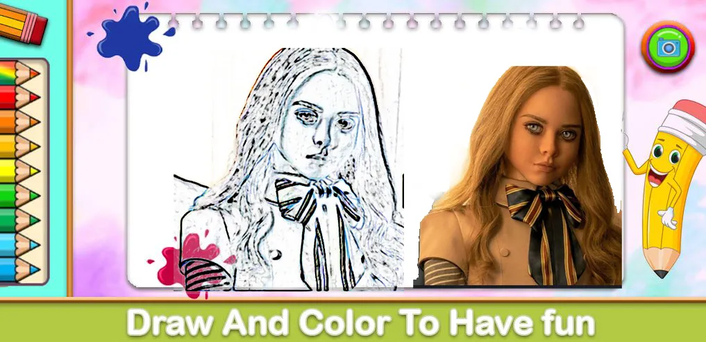 Megan Coloring Game (Меган Колоринг Гейм)  [МОД Menu] Screenshot 3