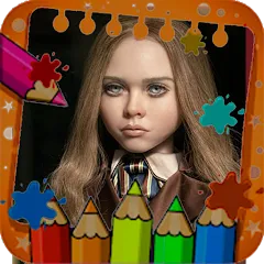 Взлом Megan Coloring Game (Меган Колоринг Гейм)  [МОД Menu] - стабильная версия apk на Андроид