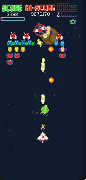 Galaxiga Retro Arcade Action (Галаксига Ретро Аркейд Экшн)  [МОД Unlimited Money] Screenshot 3