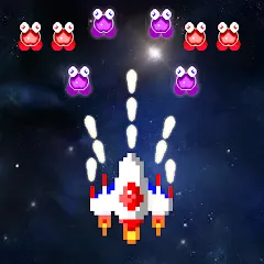 Взлом Galaxiga Retro Arcade Action (Галаксига Ретро Аркейд Экшн)  [МОД Unlimited Money] - стабильная версия apk на Андроид