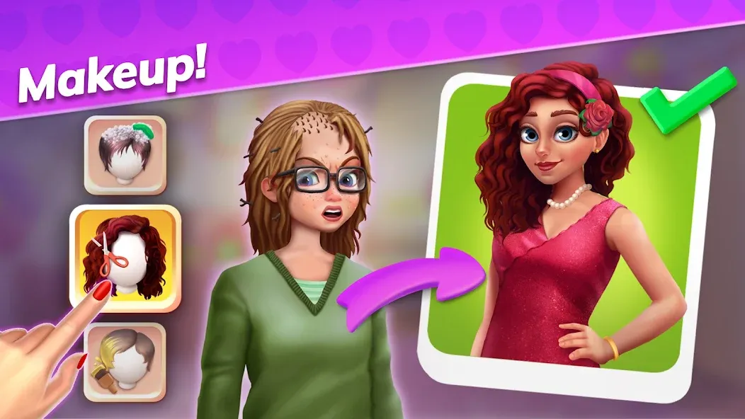 Emma's Mansion: Design & Match  [МОД Бесконечные деньги] Screenshot 1