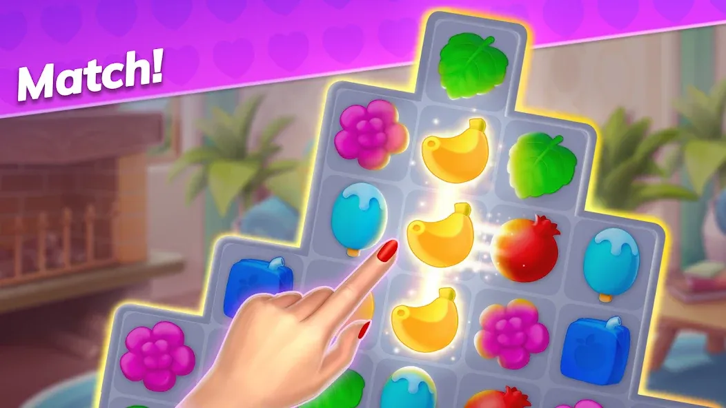 Emma's Mansion: Design & Match  [МОД Бесконечные деньги] Screenshot 5