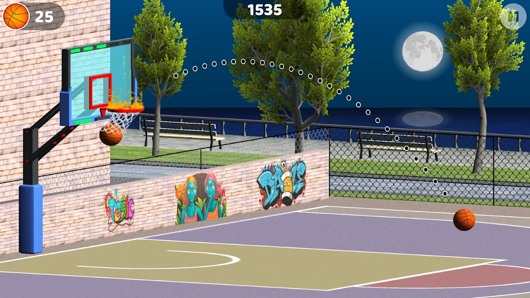 Basketball: Shooting Hoops  [МОД Все открыто] Screenshot 5