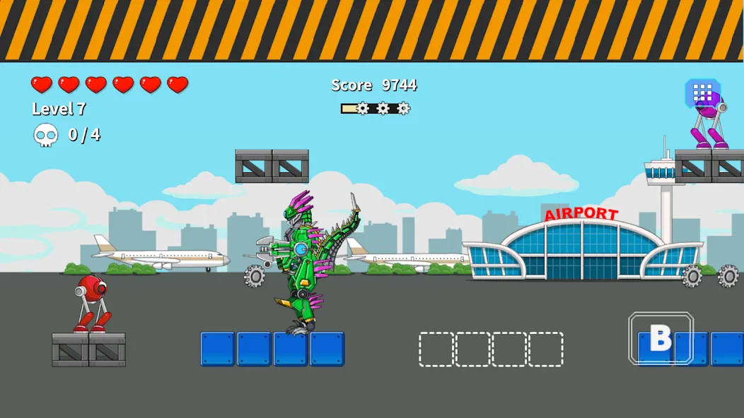 Velociraptor Rex Dino Robot (Велоцираптор Рекс Дино Робот)  [МОД Бесконечные монеты] Screenshot 4