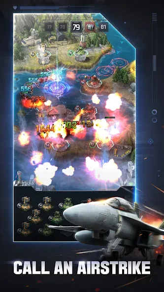 Gunship Battle Total Warfare (Ганшип Батл Общая война)  [МОД Menu] Screenshot 3