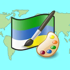 Скачать взлом Draw The Flag - Quiz & Maker  [МОД Меню] - стабильная версия apk на Андроид