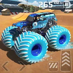 Взломанная Car Games: Monster Truck Stunt (Монстртрак стант)  [МОД Unlimited Money] - последняя версия apk на Андроид