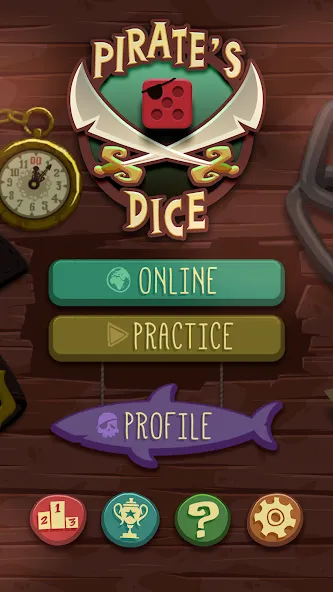 Pirate's Dice  [МОД Много монет] Screenshot 1