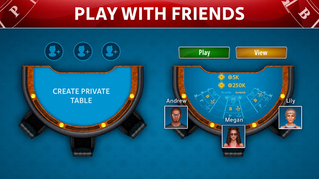 Baccarat Online: Baccarist  [МОД Unlimited Money] Screenshot 4