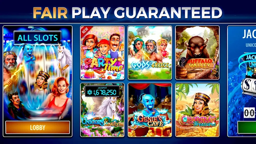 Vegas Casino & Slots: Slottist  [МОД Бесконечные деньги] Screenshot 1