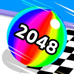 Взломанная Ball Run 2048: merge number (Бол Ран 2048)  [МОД Много денег] - полная версия apk на Андроид