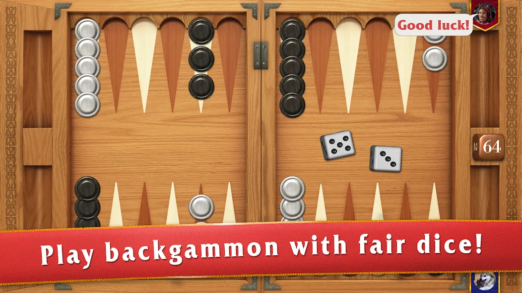 Backgammon Masters  [МОД Много денег] Screenshot 1