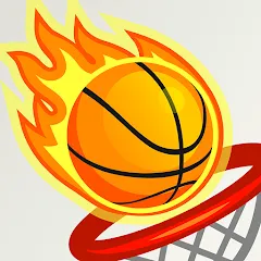 Скачать взломанную Dunk Shot (Данк Шот)  [МОД Много монет] - стабильная версия apk на Андроид