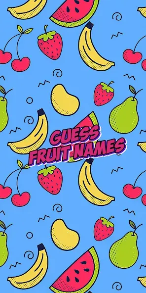 Guess the fruit name game  [МОД Unlocked] Screenshot 1