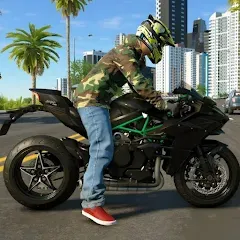 Взлом Kawasaki Ninja H2r Games 3D (Кавасаки Ниндзя 2р Игры 3D)  [МОД Unlimited Money] - стабильная версия apk на Андроид