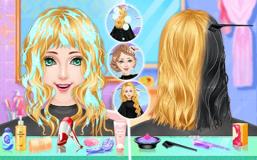 Doll Makeover - Fashion Queen (Игры по макияжу для девочек)  [МОД Бесконечные монеты] Screenshot 3