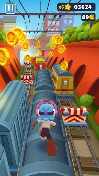 Subway Surfers (абвей Серферс)  [МОД Unlocked] Screenshot 3