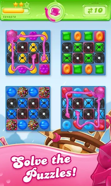 Candy Crush Jelly Saga (Кенди Краш Джелли Сага)  [МОД Unlimited Money] Screenshot 4