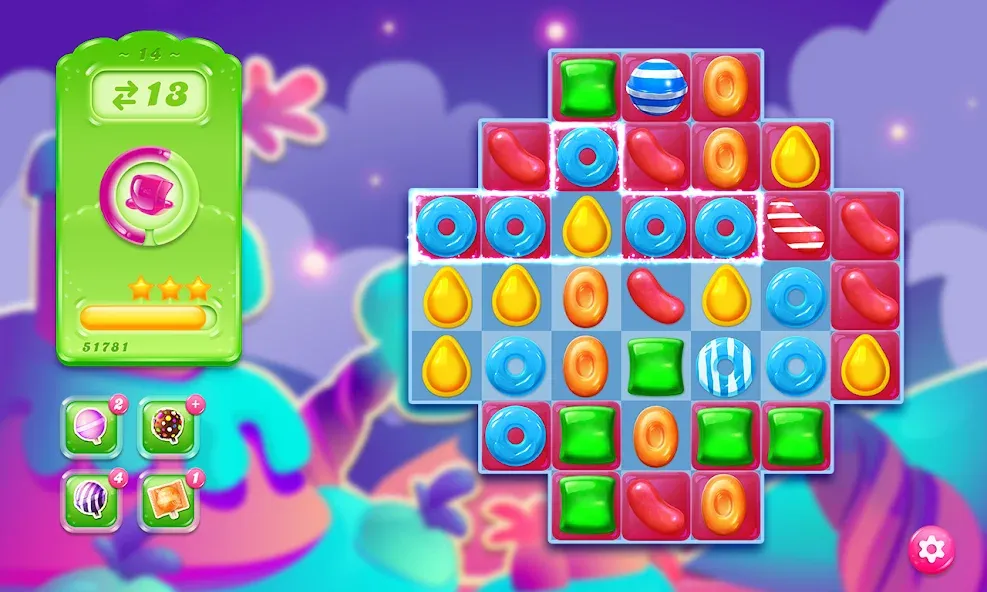 Candy Crush Jelly Saga (Кенди Краш Джелли Сага)  [МОД Unlimited Money] Screenshot 5